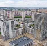 Ход строительства дома № 7 в ЖК Скандиа.Квартал в Слободе -