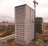 Ход строительства дома № 5, 1 этап в ЖК Новая Жизнь - Львовская -