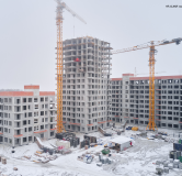 Ход строительства дома 32 в ЖК Символ -