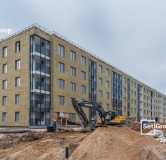 Ход строительства дома 6.6 в ЖК Парадный Ансамбль -