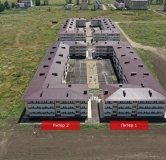 Ход строительства дома Литер 2 в ЖК Россинский -