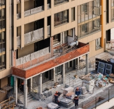 Ход строительства дома позиция 1 в ЖК Восход -