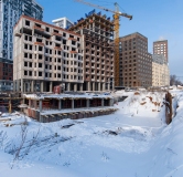 Ход строительства дома 4.2 в ЖК Пять Континентов -