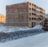 Ход строительства дома 14А, секция 1 в ЖК Классики -