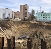 Ход строительства дома 1 в ЖК Цветной бульвар -