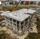 Ход строительства дома № 23 в Микрорайон Новая Жизнь - Ройка -