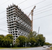 Ход строительства дома 93 в ЖК По ул. Полевая -