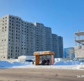 Ход строительства дома 75 в ЖК Радужные дворы -