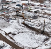 Ход строительства дома 10, корпус 1 в ЖК Остров-сад -