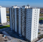 Ход строительства дома 10 в ЖК Радуга Сибири -