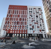 Ход строительства дома 17.8 в ЖК Спутник-1 -