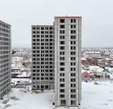 Ход строительства дома № 33, корпус 1 (ГП-1) в ЖК Свой -