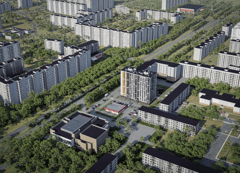 Дом 23, блок Б в ЖК На Вахитова - фото 2