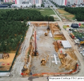 Ход строительства дома 12 (ГП-2) в ЖК Меридиан Слобода -