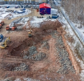 Ход строительства дома 5/1, 2 этап в ЖК Вита-парк -