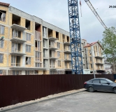 Ход строительства дома 1 в ЖК Дом на Исхаки -