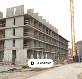 Ход строительства дома Литер 4 (16-1) в ЖК Ридс (REEDS) -