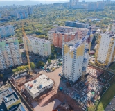 Ход строительства дома 12.2 в ЖК Курчатова -