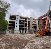 Ход строительства дома 25 в ЖК По ул. Комарова -