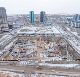 Ход строительства дома 1, 1 этап в Сити-квартал ДАО -