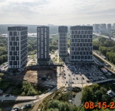 Ход строительства дома корпус 5 в ЖК Исеть Парк -