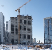 Ход строительства дома № 2 в ЖК Green River (Грин Ривер) -