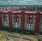 Ход строительства дома 49 в ЖК Вишневая Горка -