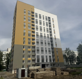 Ход строительства дома № 43 (ГП-1) в ЖК В 10-м микрорайоне -