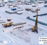 Ход строительства дома 3 в ЖК Сподвижники -