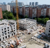 Ход строительства дома 21А в ЖК Арбери -