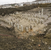 Ход строительства дома 2.1, 2.2 в ЖК Новобережье -