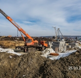 Ход строительства дома 3.4 в ЖК Кантри -