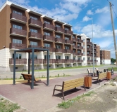 Ход строительства дома № 1 в ЖК Победа -